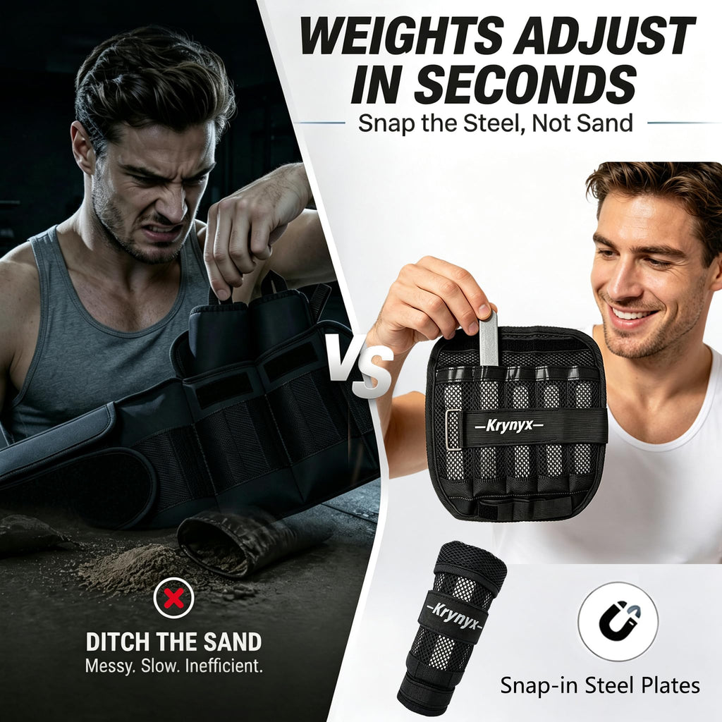 Adjustable Wrist Ankle Weights 10/20/30 lb V985858