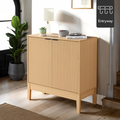2-Door Storage Cabinet with Adjustable Shelves V7160