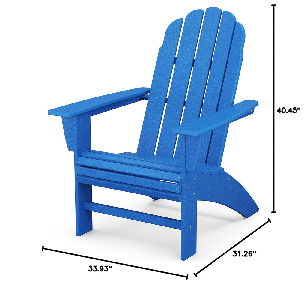Adirondack Chair in Pacific Blue M689