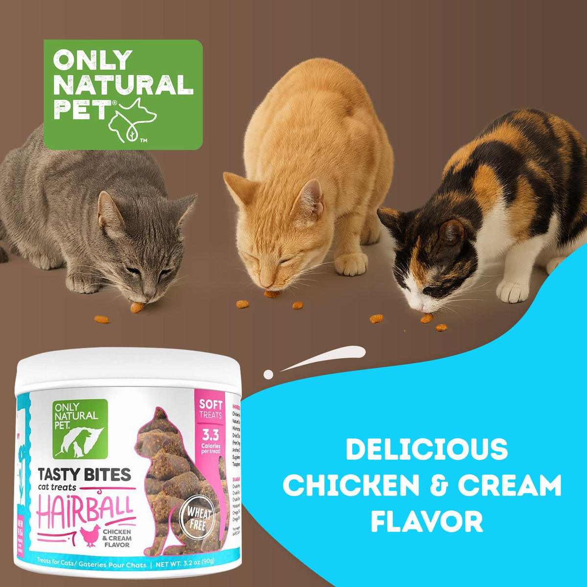 Chicken and Liver Flavor Soft Chews for Cats 60 Count T963835