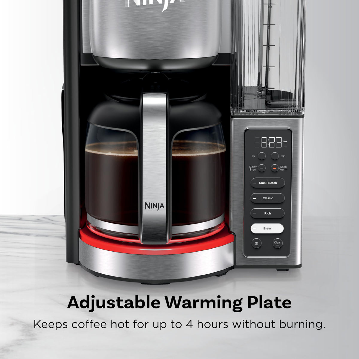 14 Cup Glass Carafe Stainless Steel Coffee Maker L37251