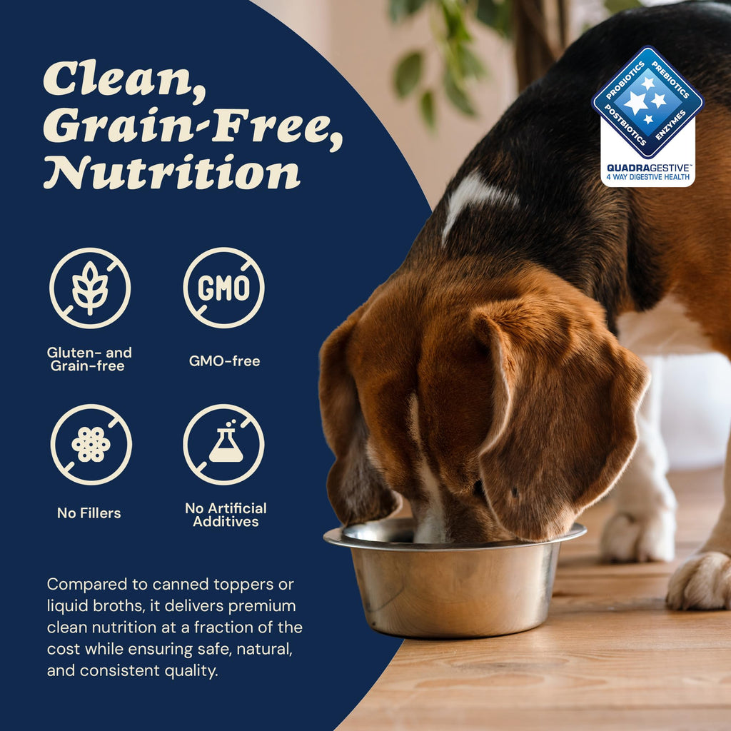 Goat Yogurt Cheese Blend Dog Food Topper 9 oz 60 Scoop L4756