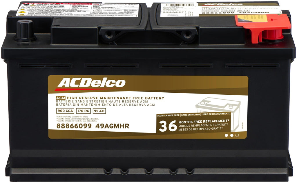 AGM BCI Group 49 Battery Y349624