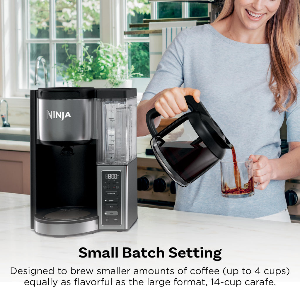 14 Cup Glass Carafe Stainless Steel Coffee Maker L37251
