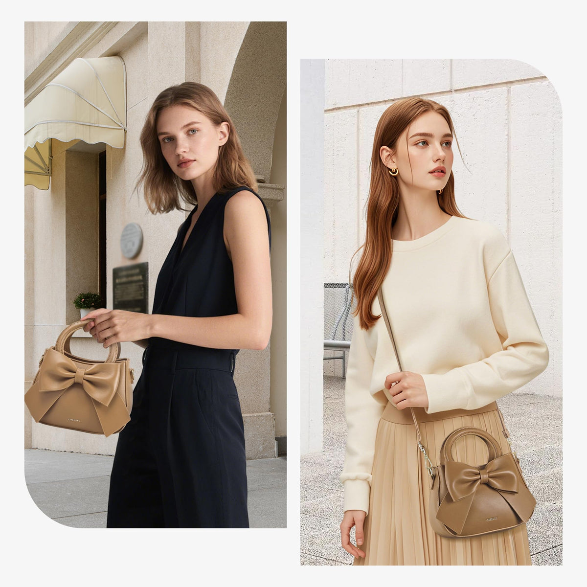 Vegan Leather Crossbody Bag with Top Carry Handle U437907