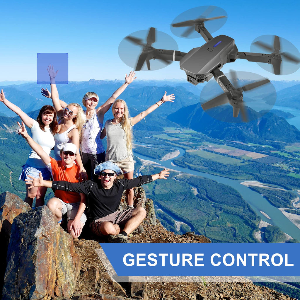 Foldable RC Quadcopter with 4K Dual Cameras D210605