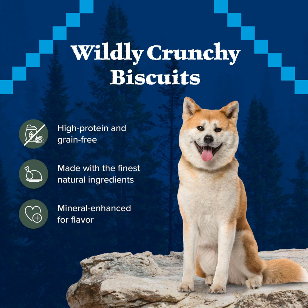 High Protein Grain Free Duck Recipe Dog Biscuits 36-oz A358