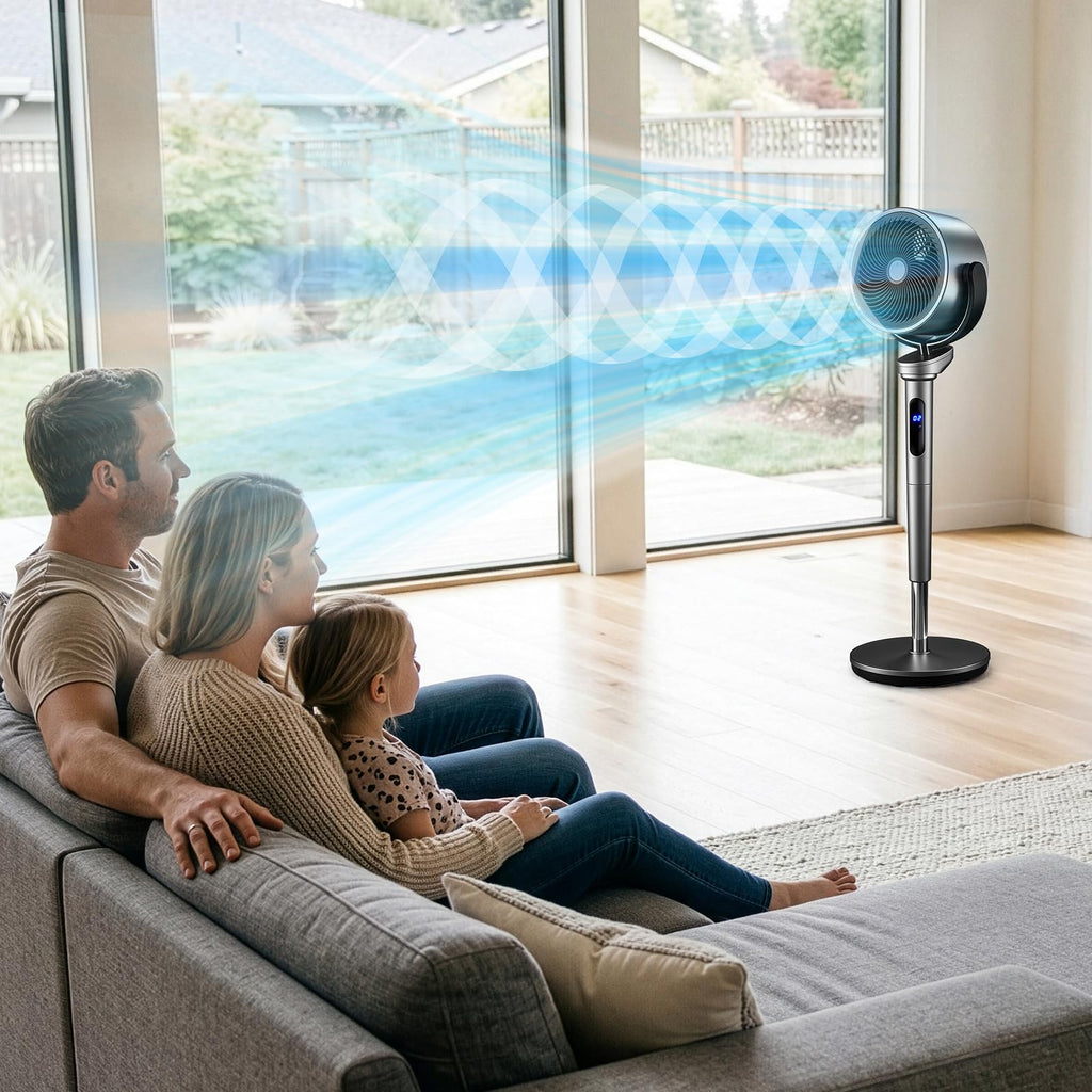 40 Inch Oscillating Pedestal Air Circulator Fan M687
