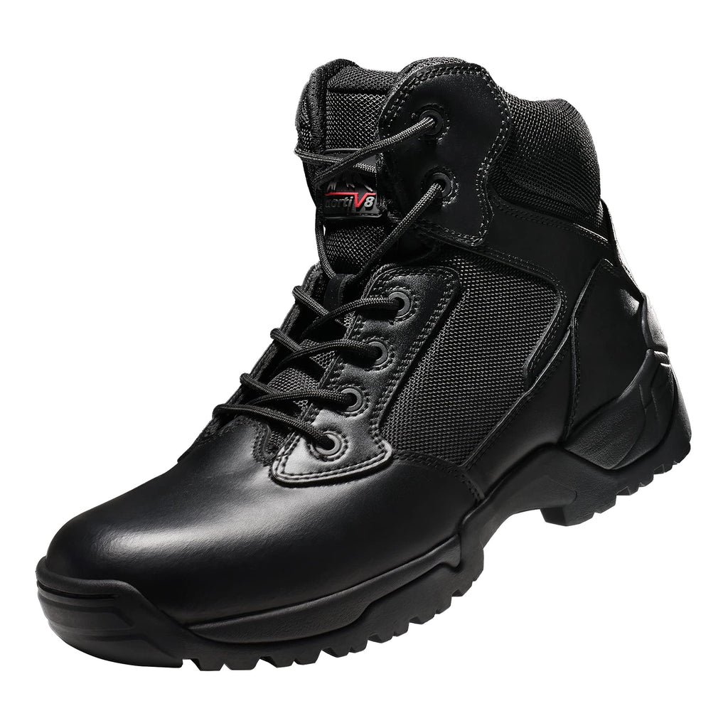 Mens Side Zip Work Boots B588