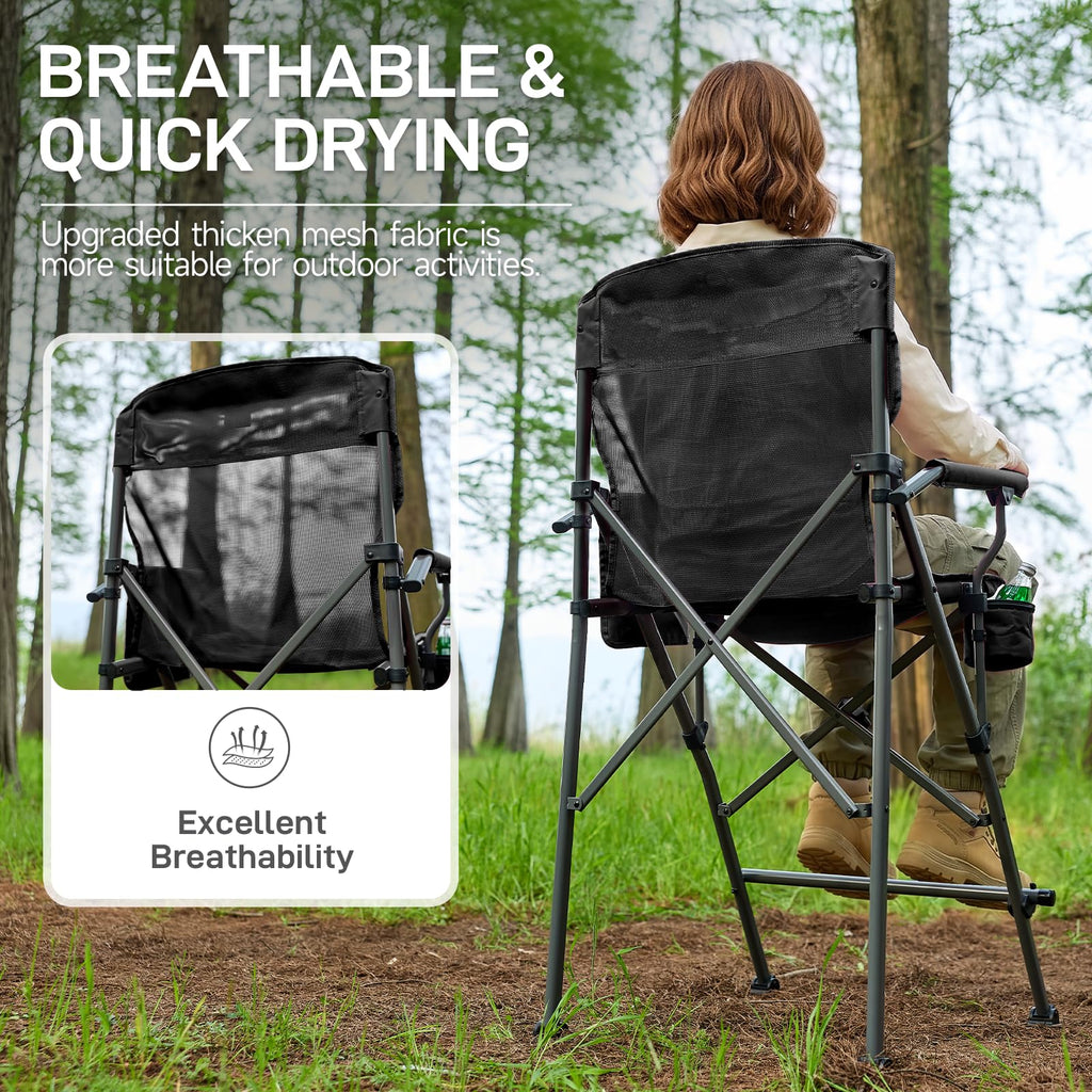 Tall Foldable Camping Chair Q93954
