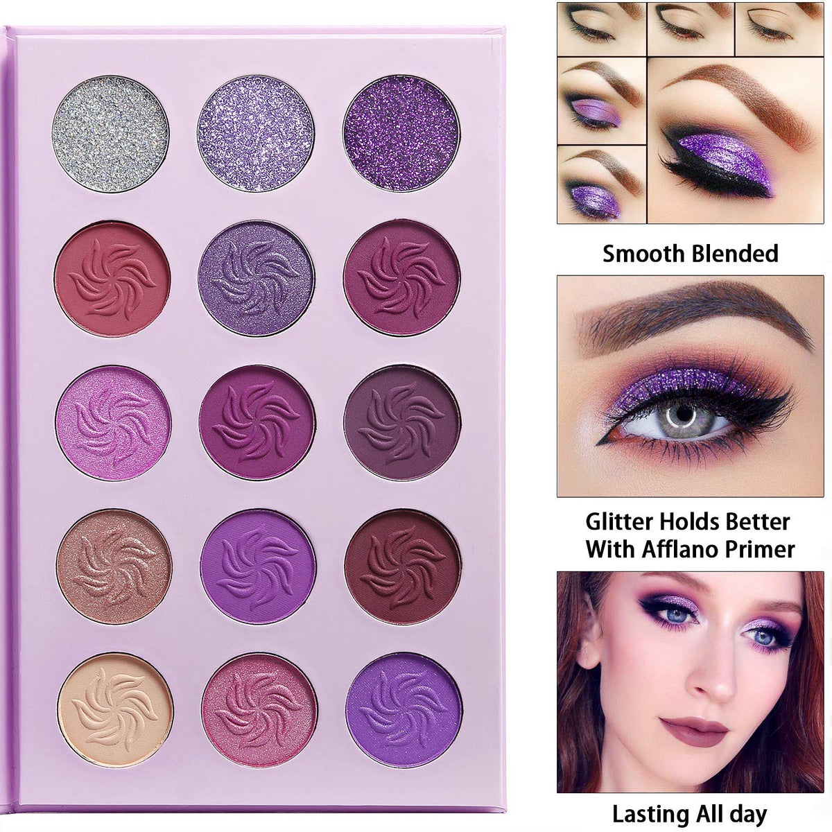 Purple Pink Eyeshadow Palette H56870