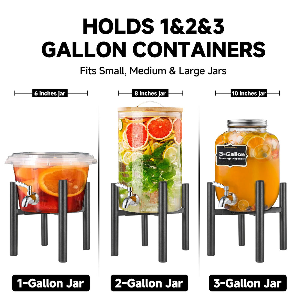 Adjustable Drink Dispenser Stand for 1-3 Gallon Container P15877