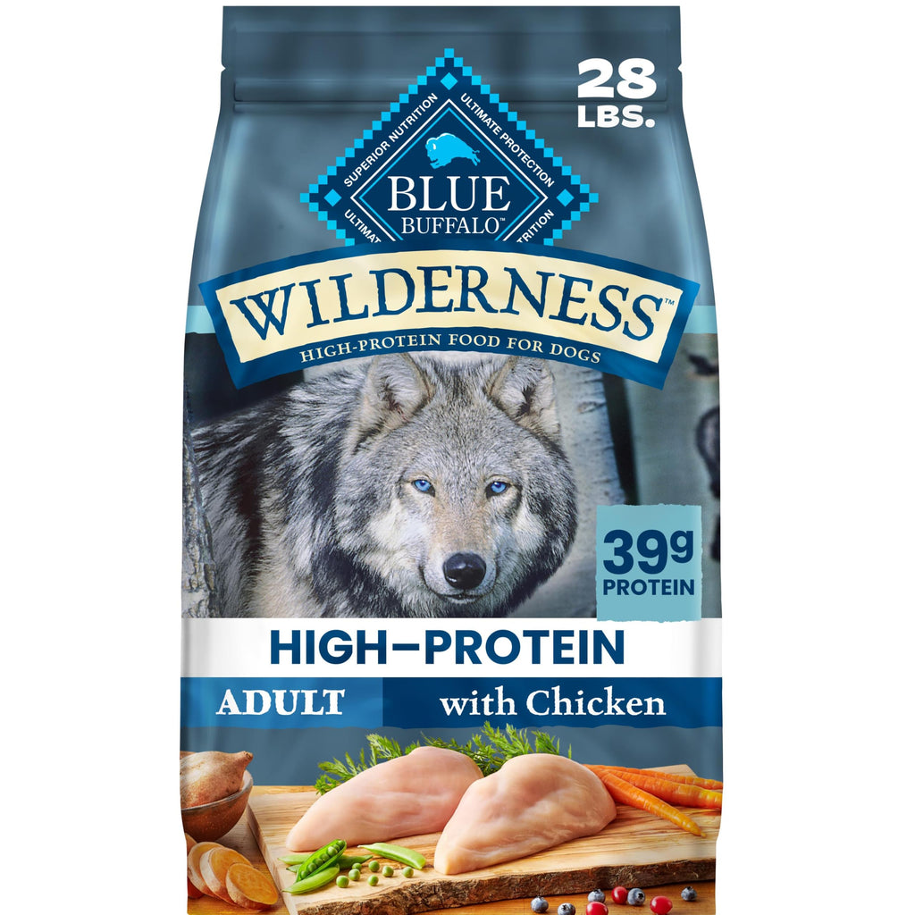 Chicken & Wholesome Grains Adult Dry Dog Food, 28lb T8137