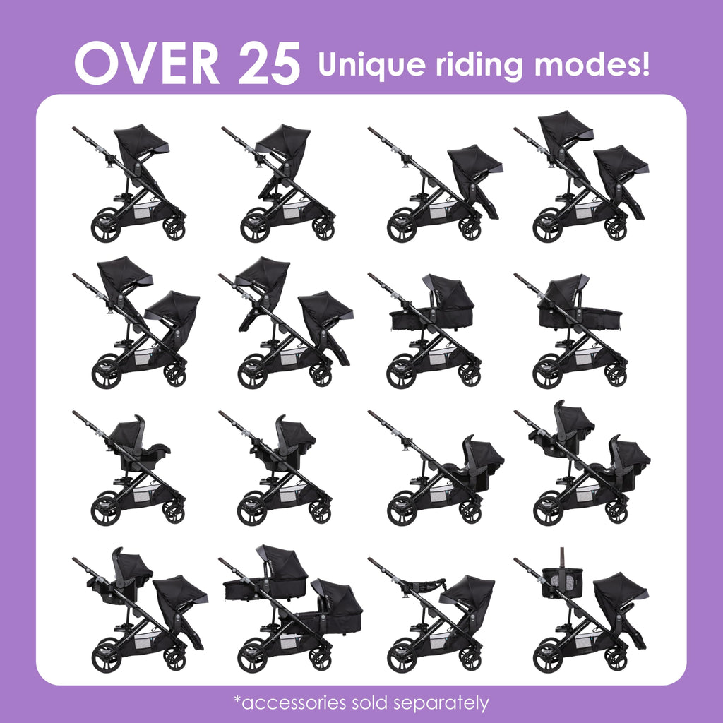 Single to Double Modular Stroller M66150