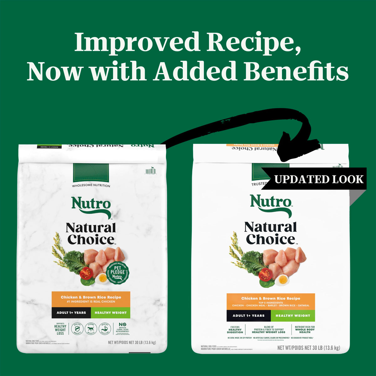 Healthy Weight Chicken & Rice Dry Dog Food 30 lb F489