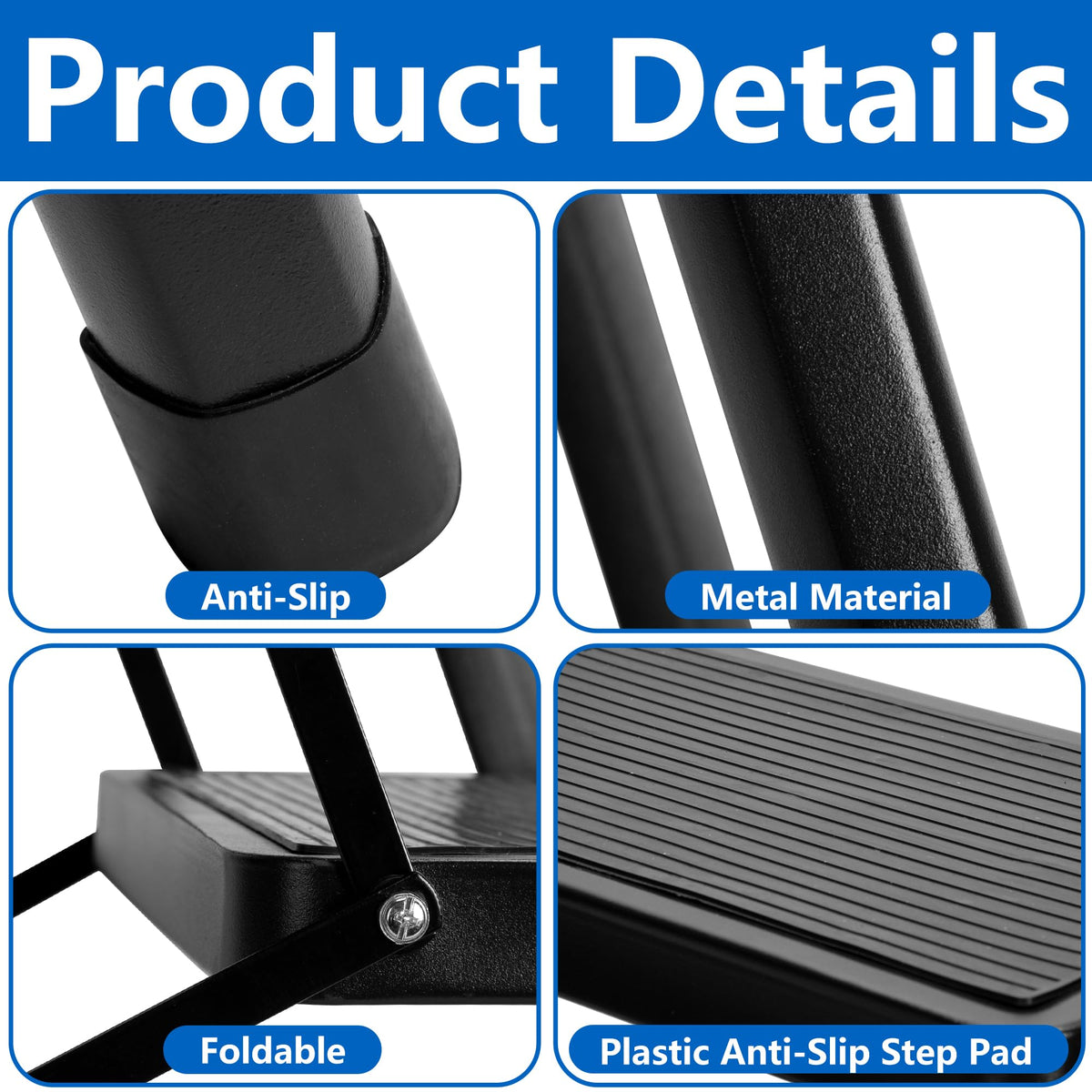 Foldable 2-Step Non-Slip Spa Steps F14106