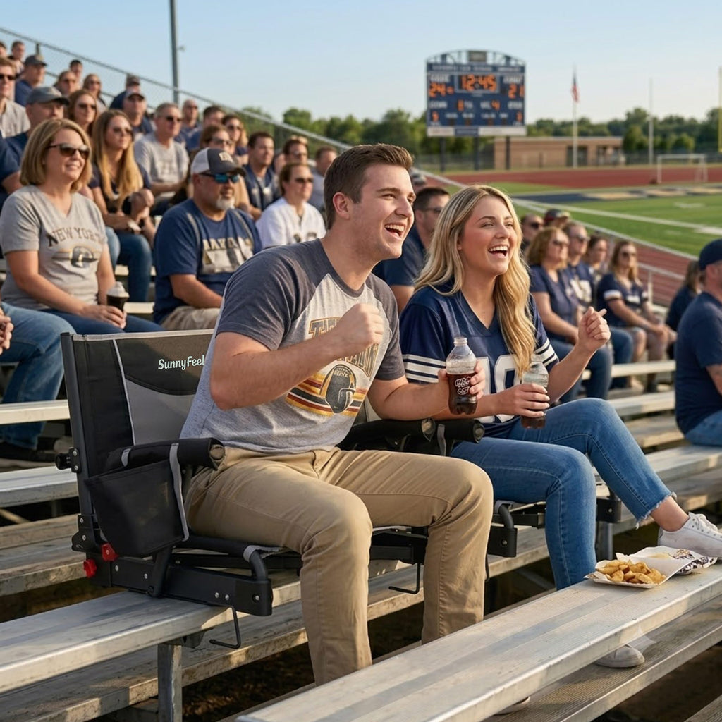 Folding Stadium Seats with Back Support and Cushion L643