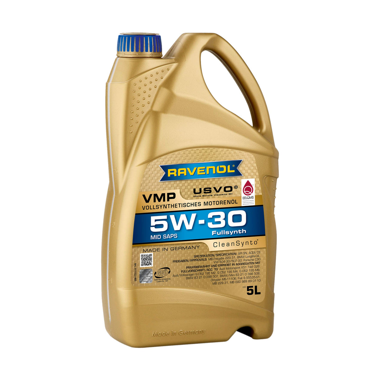 5W-30 Full Synthetic Motor Oil 5 Liter D187