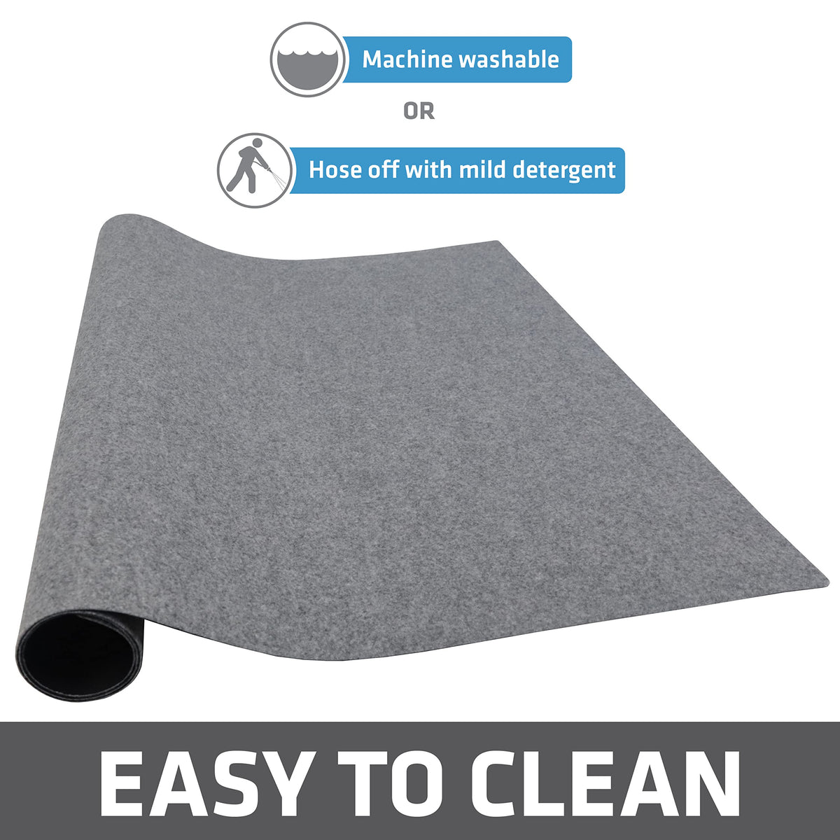 Waterproof Non-Slip Washable Dog Crate Mat Liner 29"x48" I486084