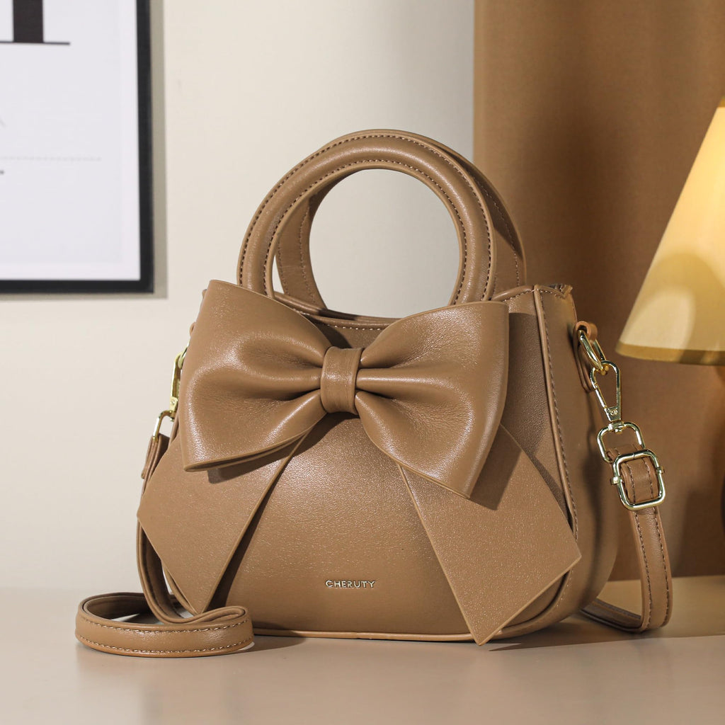 Vegan Leather Crossbody Bag with Top Carry Handle U437907