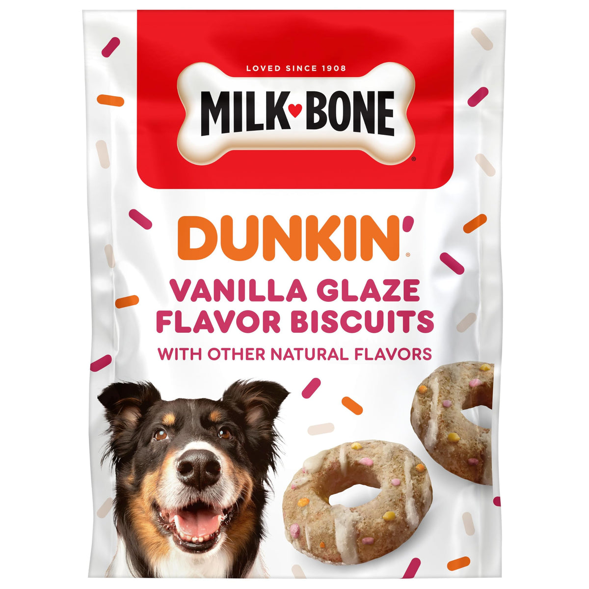 Vanilla Glaze Flavor Dog Biscuits, 8 Oz. I64446