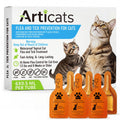 Flea and Tick Prevention for Cats & Kittens, Topical Cat Flea and Tick Treatment 6-Dose E8545