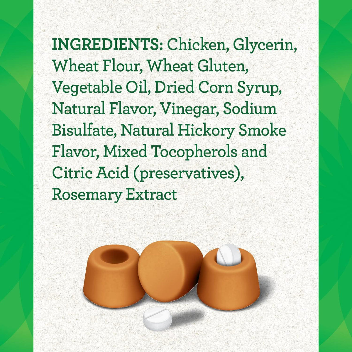 Chicken Dog Treats 30 Count Pack of 6 D4961