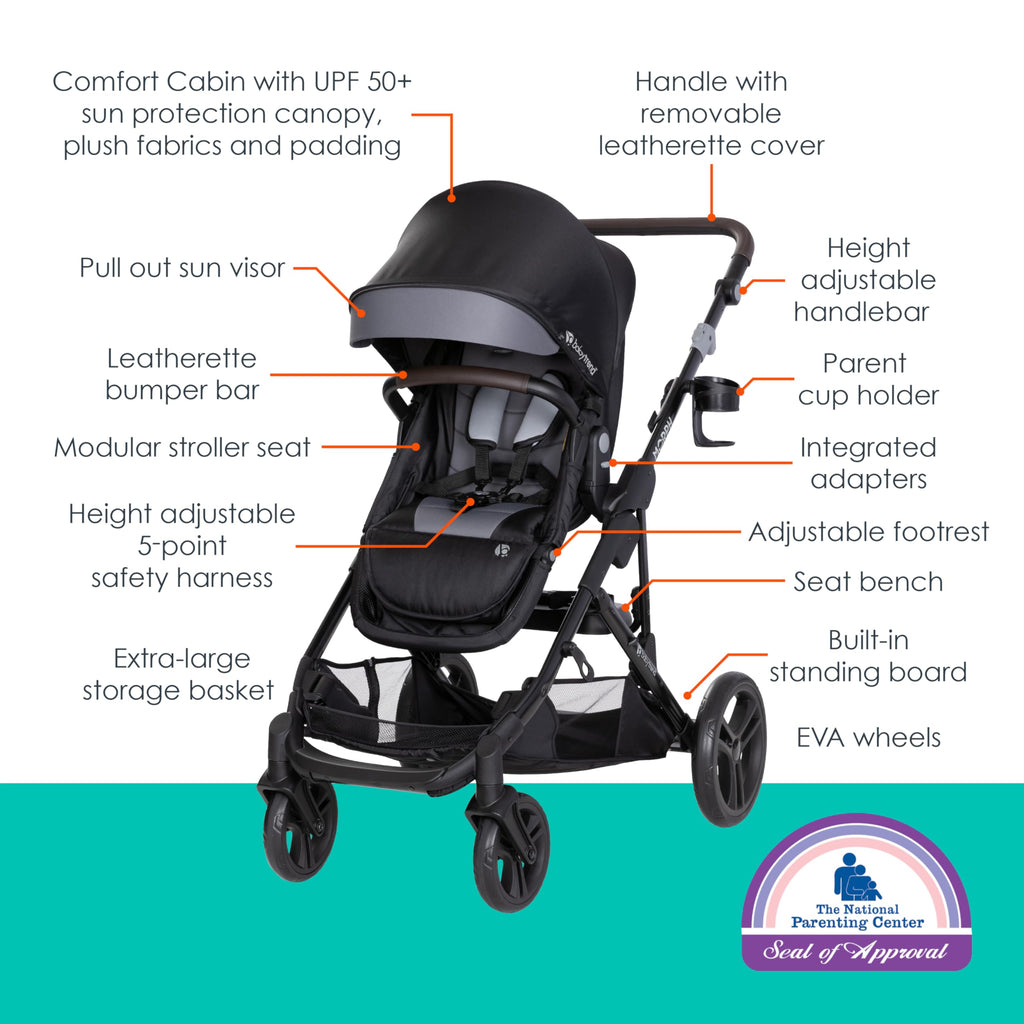 Single to Double Modular Stroller M66150
