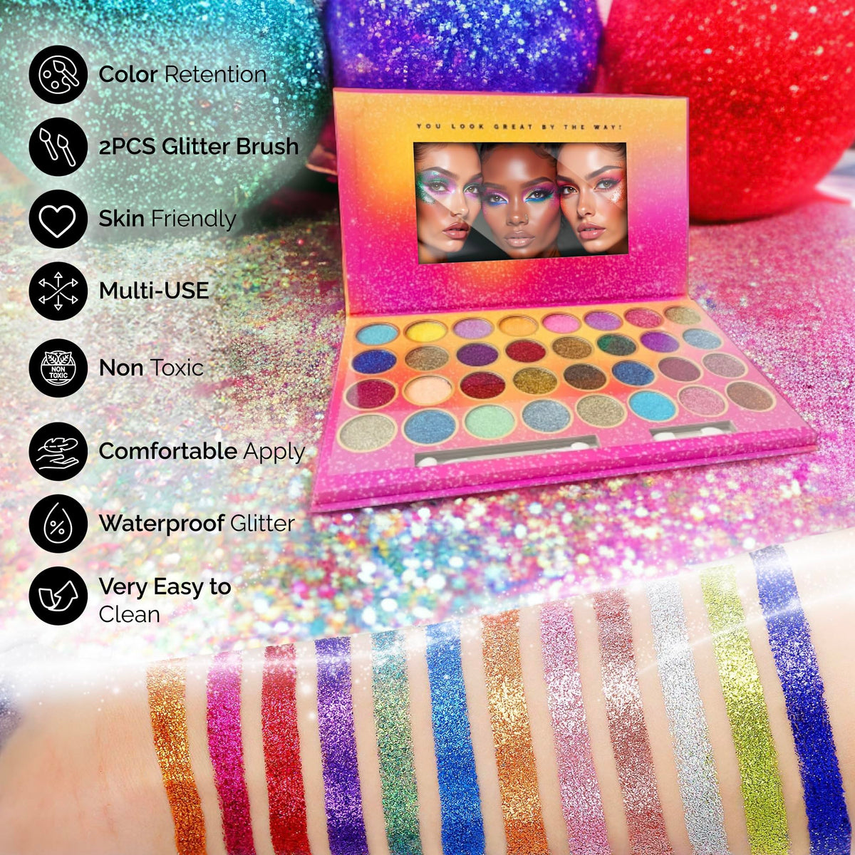 Glitter Eyeshadow Palette G46404