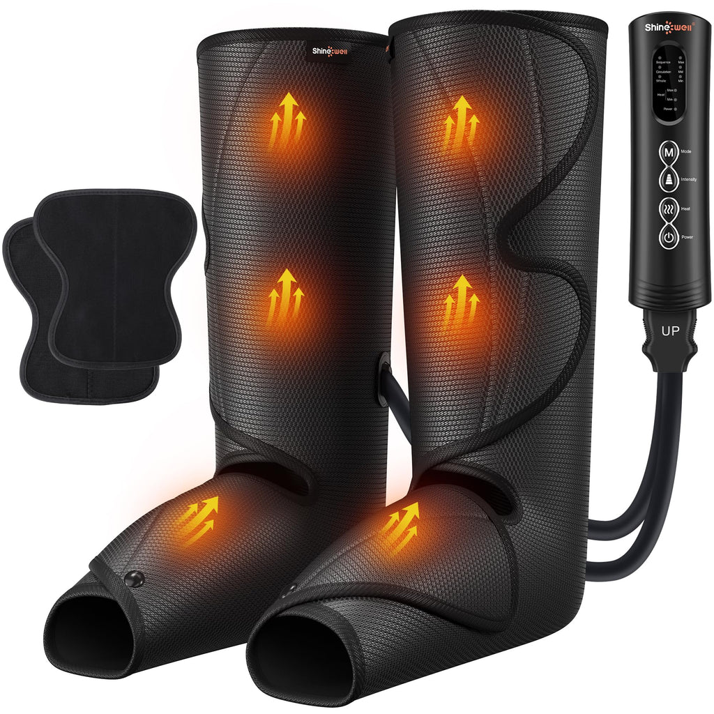Air Compression Leg Massager with Heat B8139