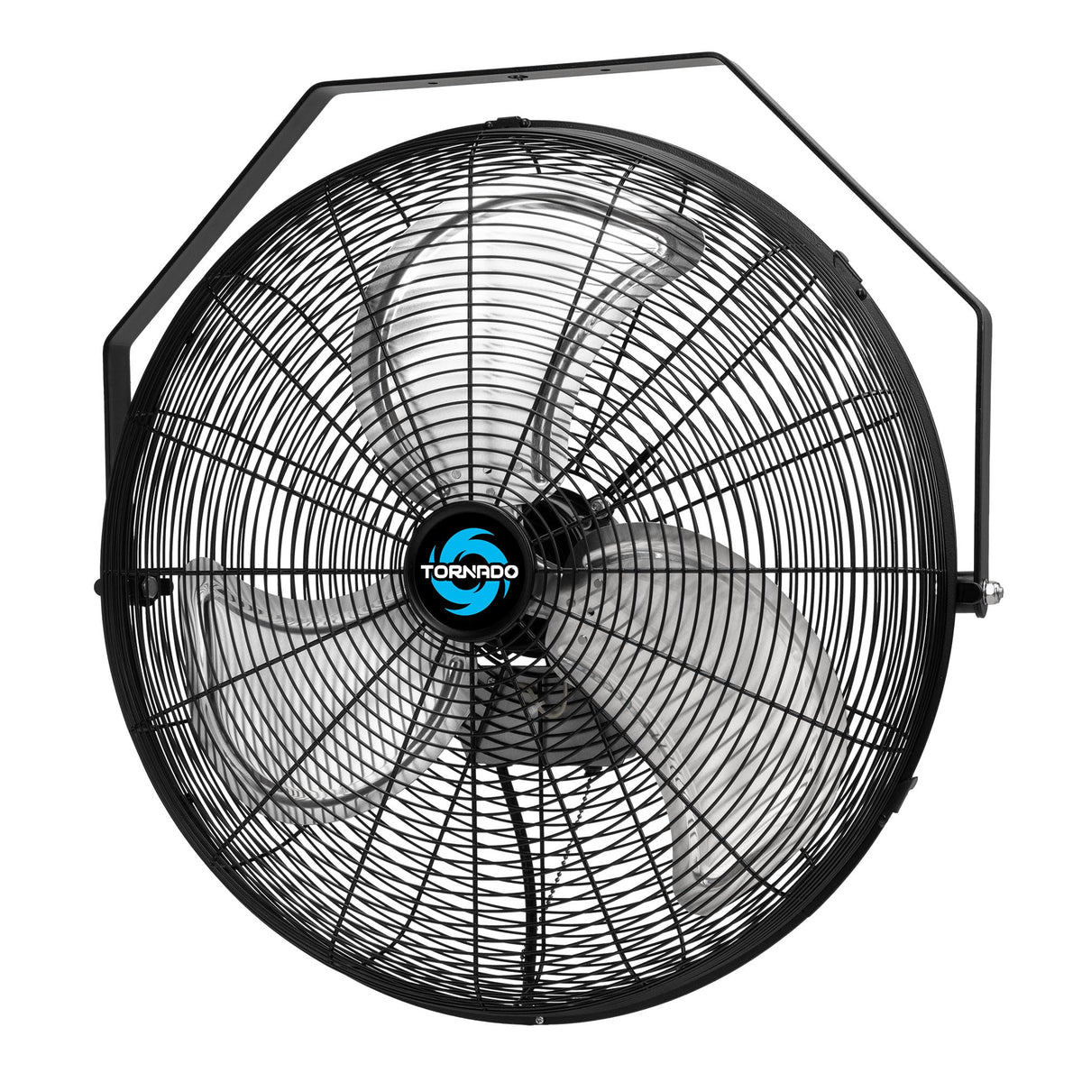20 Inch High Velocity Industrial Wall Fan, 4750 CFM, 3-Speed, Black R66696