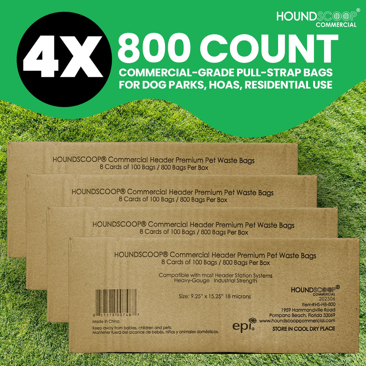XL Pull-Strap Header Pet Waste Bags H436822